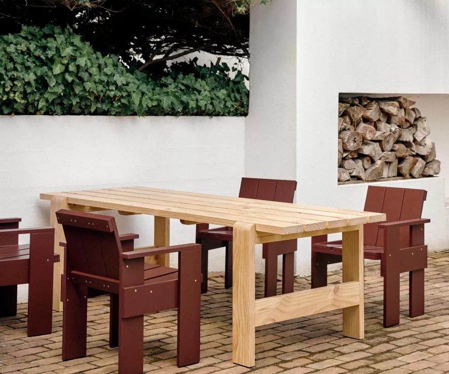 Hay Crate Tuinstoel Black 2 Hay Crate Tuinstoel Black - Afbeelding 2