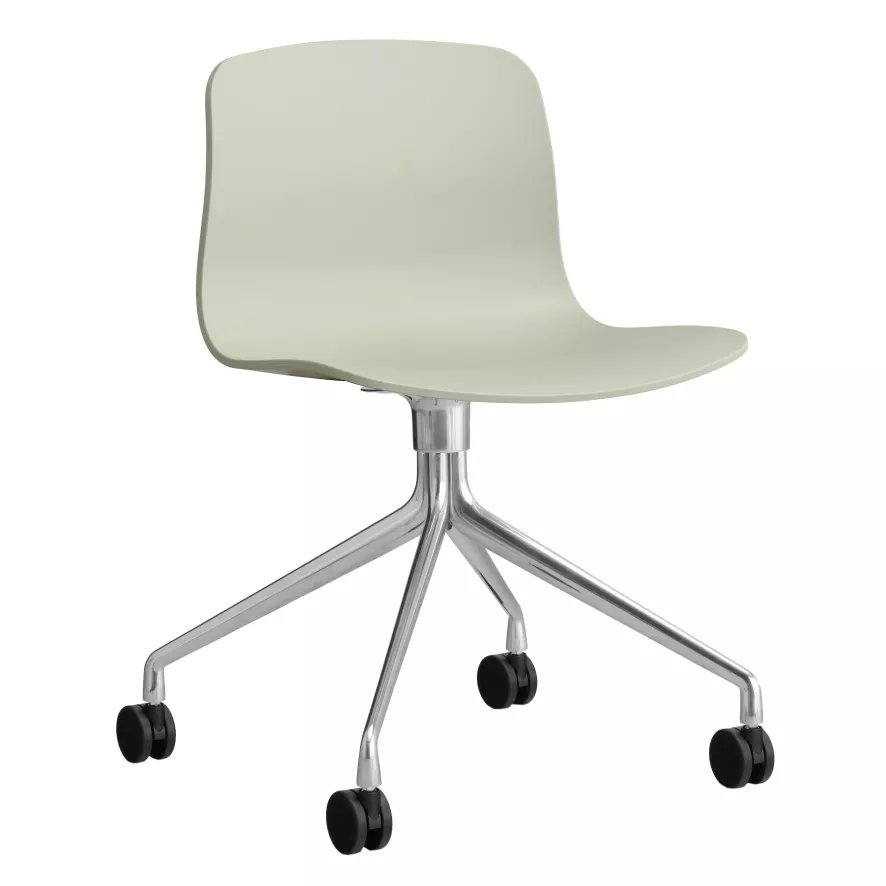 Hay AAC14 Bureaustoel Aluminium Onderstel Pastel Green 1 Hay AAC14 Bureaustoel Aluminium Onderstel Pastel Green
