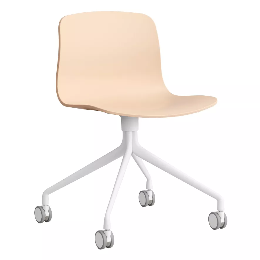 Hay AAC14 Bureaustoel Wit Onderstel Teal Green 2 Hay AAC14 Bureaustoel Wit Onderstel Teal Green - Afbeelding 2