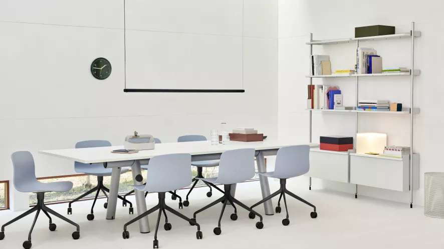 Hay AAC14 Bureaustoel Zwart Onderstel Raisin 3 Hay AAC14 Bureaustoel Zwart Onderstel Raisin - Afbeelding 3