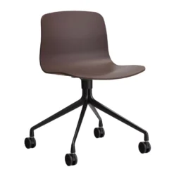 Hay AAC14 Bureaustoel Zwart Onderstel Raisin