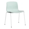 Hay AAC16 Stoel Wit Onderstel Dusty Mint