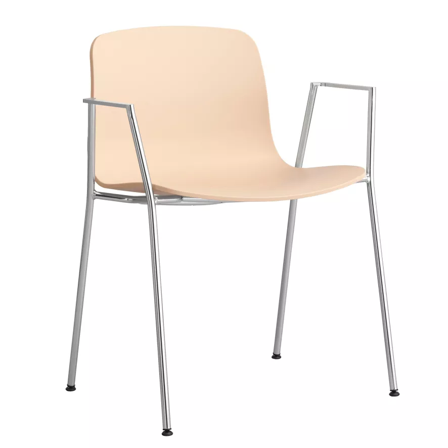 Hay AAC18 Stoel Aluminium Onderstel Dusty Blue 2 Hay AAC18 Stoel Aluminium Onderstel Dusty Blue - Afbeelding 2