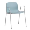 Hay AAC18 Stoel Aluminium Onderstel Dusty Blue