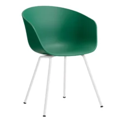 Hay AAC26 Stoel Wit Onderstel Teal Green