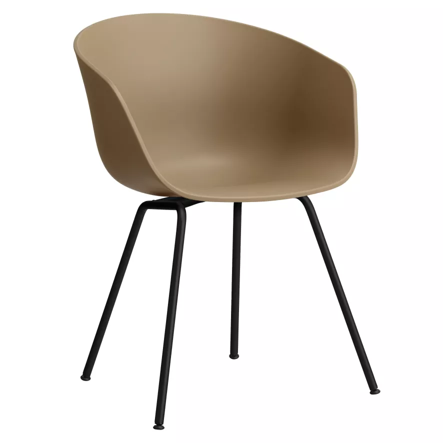 Hay AAC26 Stoel Zwart Onderstel Clay 1 Hay AAC26 Stoel Zwart Onderstel Clay