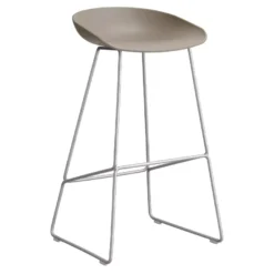 Hay AAS38 Barkruk 75cm Rvs Onderstel Khaki