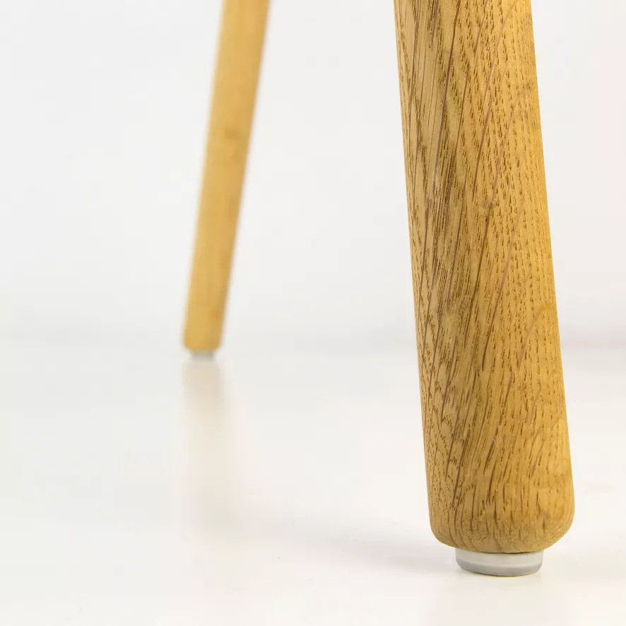 Hay AAC12 Stoel Gezeept Eiken Onderstel Azure Blue 7 Hay AAC12 Stoel Gezeept Eiken Onderstel Azure Blue - Afbeelding 7