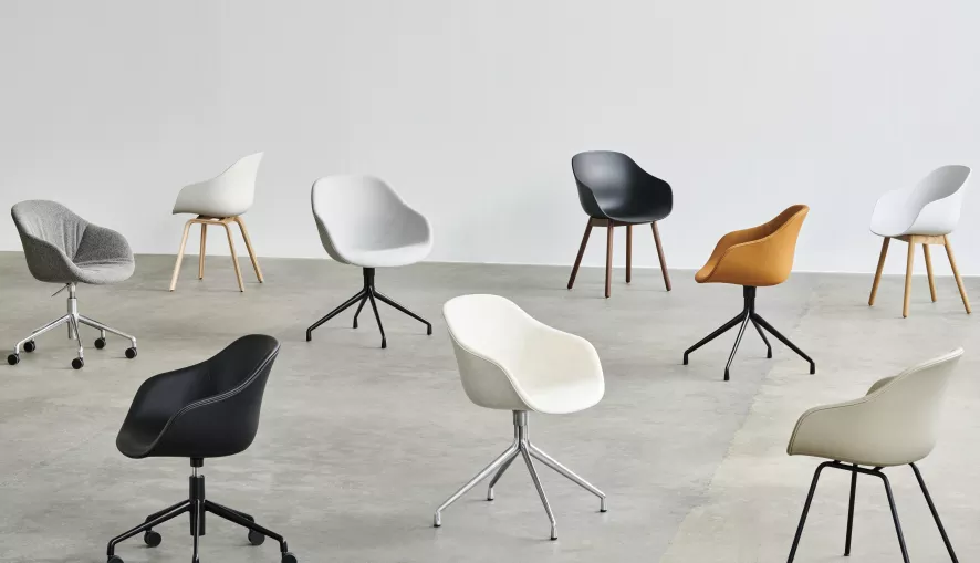 Hay About A Chair AAC221 Stoel Metaphor 025 Zwart Onderstel 3 Hay About A Chair AAC221 Stoel Metaphor 025 Zwart Onderstel - Afbeelding 3