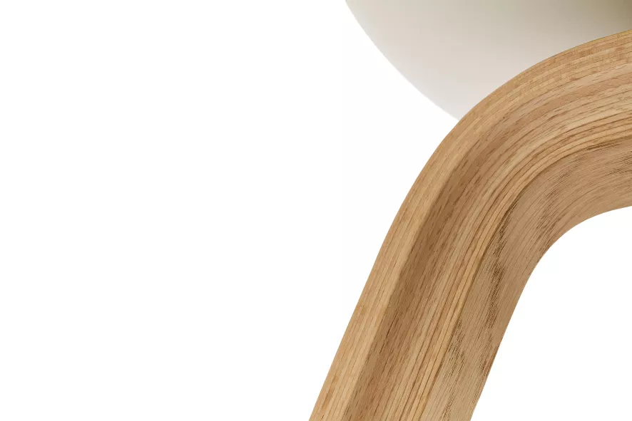 Hay AAC222 Stoel Gelakt Eiken Clay 5 Hay AAC222 Stoel Gelakt Eiken Clay - Afbeelding 5
