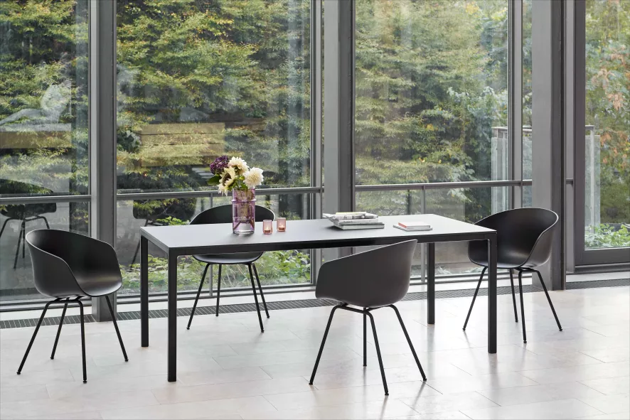 Hay AAC26 Stoel Zwart Onderstel Clay 6 Hay AAC26 Stoel Zwart Onderstel Clay - Afbeelding 6