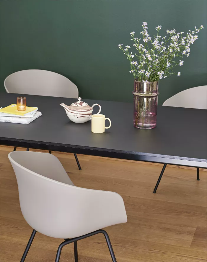 Hay AAC26 Stoel Zwart Onderstel Clay 10 Hay AAC26 Stoel Zwart Onderstel Clay - Afbeelding 10