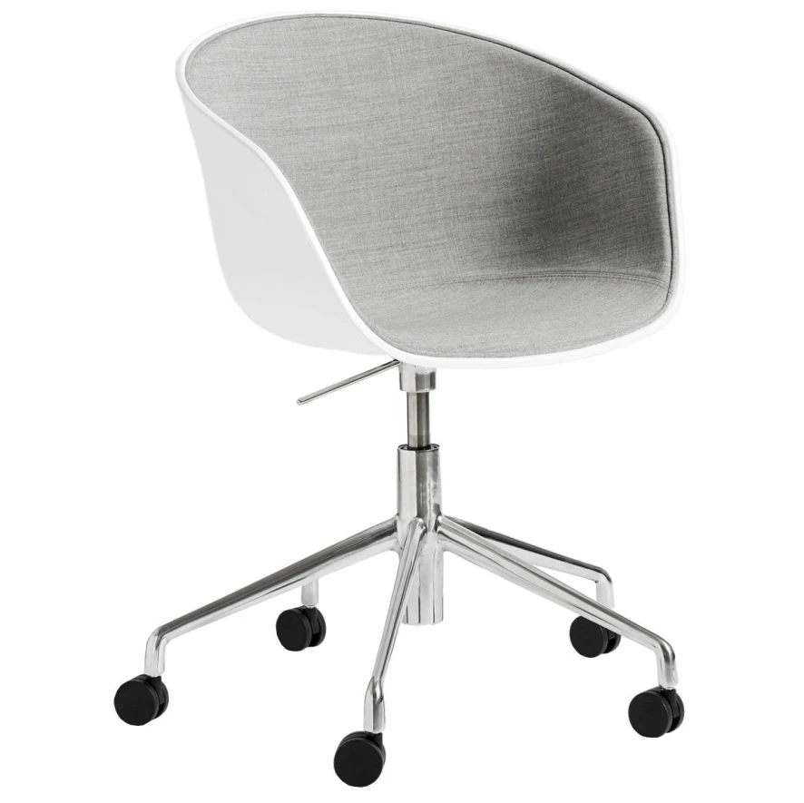 Hay About A Chair AAC52 Gestoffeerde Bureaustoel, Onderstel Zwart, Kuip Black, Hallingdal 166 7 Hay About A Chair AAC52 Gestoffeerde Bureaustoel, Onderstel Zwart, Kuip Black, Hallingdal 166 - Afbeelding 7