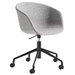 Hay About A Chair AAC53 Bureaustoel, Onderstel Zwart, Hallingdal 130