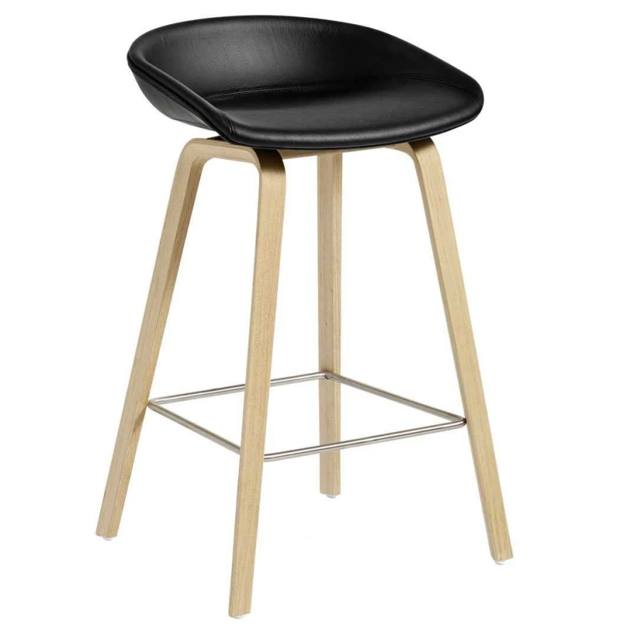 Hay AAS33 Barkruk H65 Gezeept Eiken, Coda 100 2 Hay AAS33 Barkruk H65 Gezeept Eiken, Coda 100 - Afbeelding 2