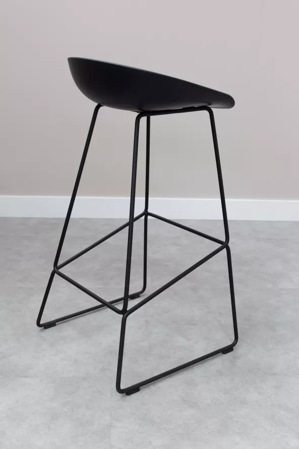 Hay AAS38 Barkruk 75cm Zwart Onderstel Azure Blue 11 Hay AAS38 Barkruk 75cm Zwart Onderstel Azure Blue - Afbeelding 11