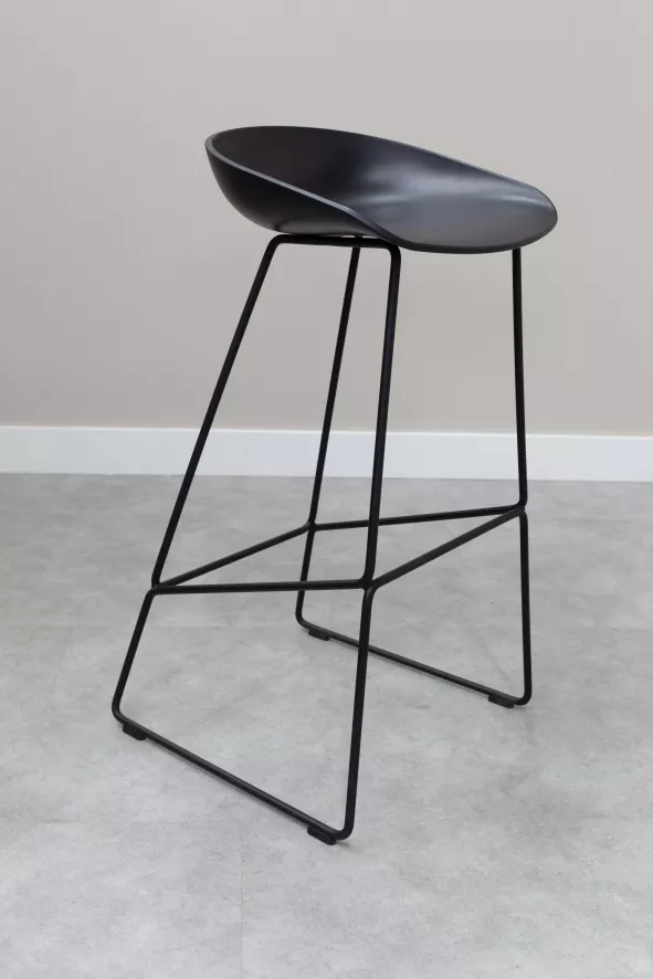 Hay AAS38 Barkruk 75cm Zwart Onderstel Azure Blue 12 Hay AAS38 Barkruk 75cm Zwart Onderstel Azure Blue - Afbeelding 12