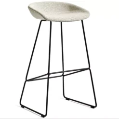 Hay AAS39 Barkruk 75 Cm, Coda 100, Frame Zwart Staal