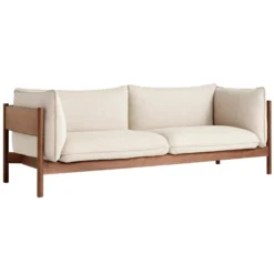 Hay Arbour 3-zits Bank Geolied Walnoot Onderstel Hallingdal 220