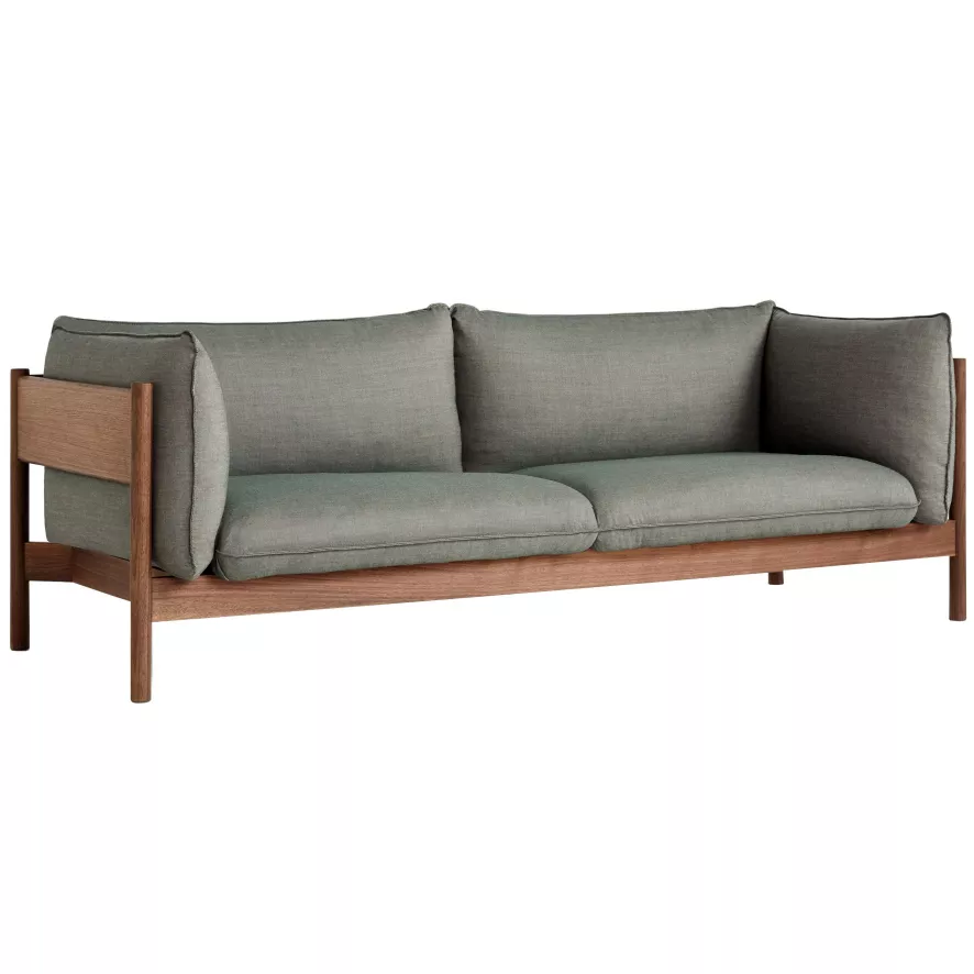 Hay Arbour 3-zits Bank Geolied Walnoot Onderstel Atlas 931 1 Hay Arbour 3-zits Bank Geolied Walnoot Onderstel Atlas 931