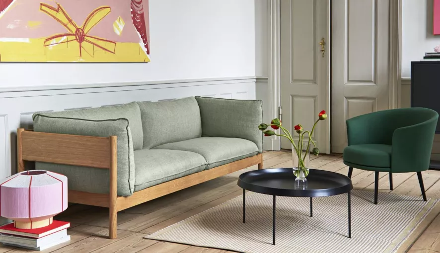 Hay Arbour 3-zits Bank Geolied Walnoot Onderstel Nevada NV0500 8 Hay Arbour 3-zits Bank Geolied Walnoot Onderstel Nevada NV0500 - Afbeelding 8