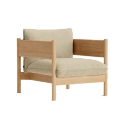 Hay Arbour Club Fauteuil Geolied Eiken Linen Grid
