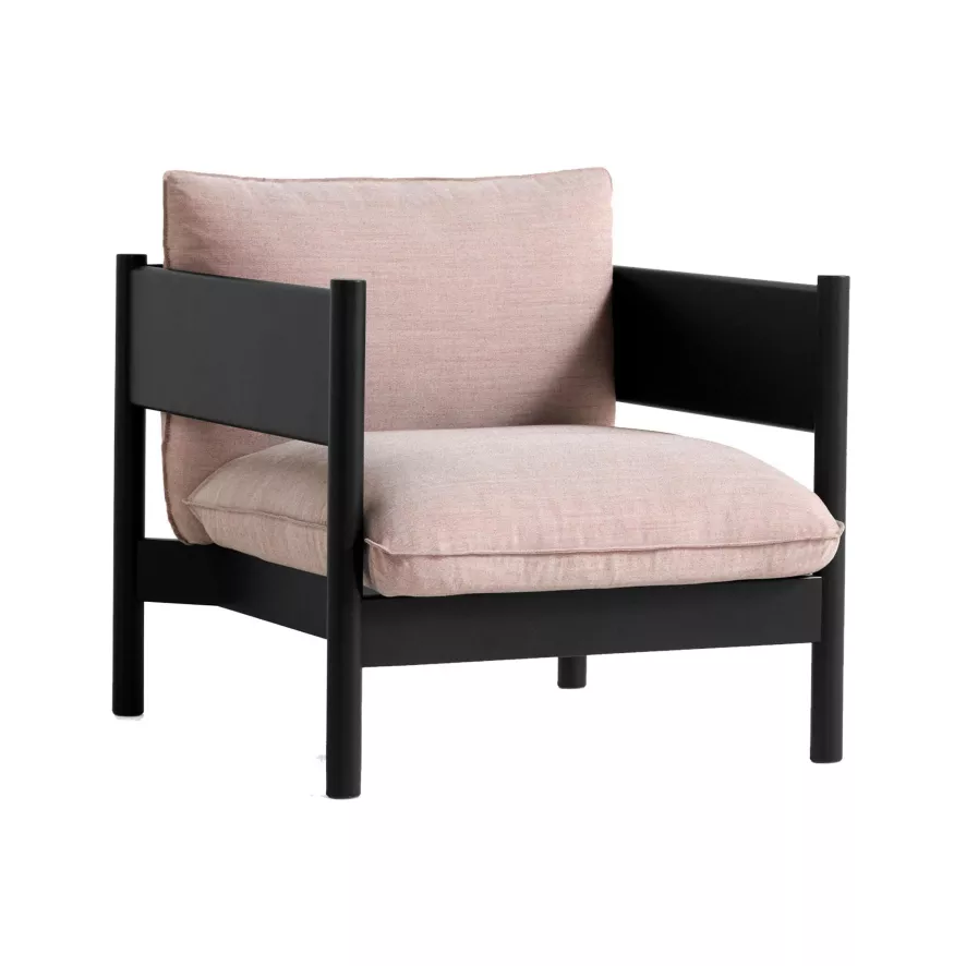 Hay Arbour Club Fauteuil Zwart Gelakt Beuken Vidar 932 2 Hay Arbour Club Fauteuil Zwart Gelakt Beuken Vidar 932 - Afbeelding 2