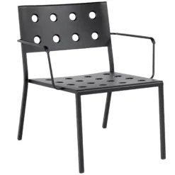 Hay Balcony Fauteuil Met Armleuning Anthracite