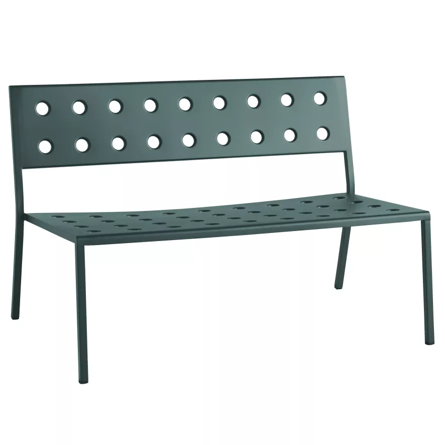 Hay Balcony Lounge Tuinbank Zonder Armleuning 113.5 Dark Forest 2 Hay Balcony Lounge Tuinbank Zonder Armleuning 113.5 Dark Forest - Afbeelding 2