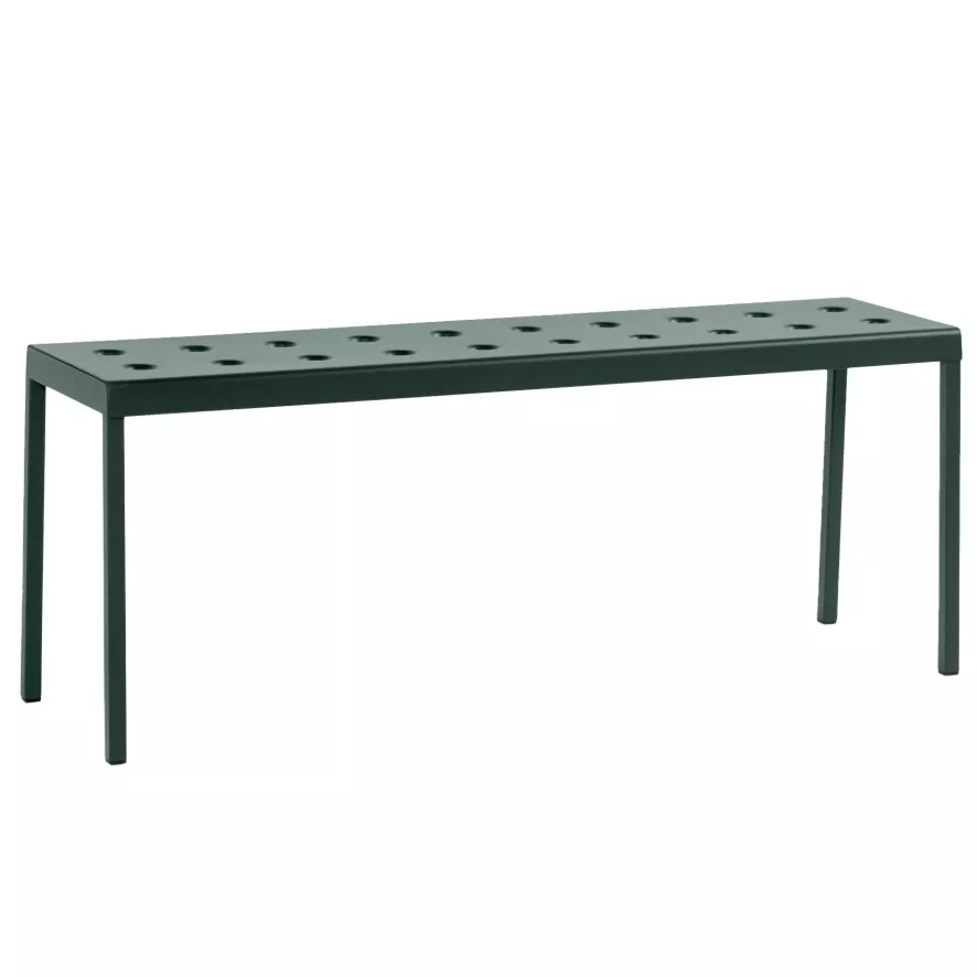 Hay Balcony Eetbank 119.5 Anthracite 2 Hay Balcony Eetbank 119.5 Anthracite - Afbeelding 2