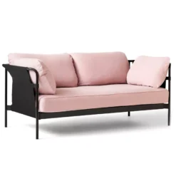 Hay Can Bank 2-zits Frame Zwart, Linara 415