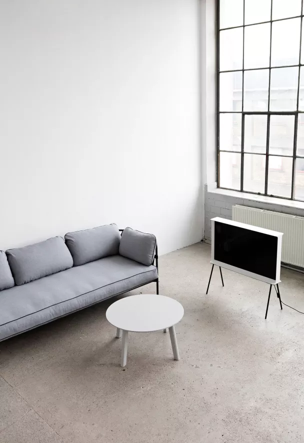 Hay Tweedekansje - Can Sofa 3-zits Gepoedercoat Staal, Canvas Zwart Surface 120 7 Hay Tweedekansje - Can Sofa 3-zits Gepoedercoat Staal, Canvas Zwart Surface 120 - Afbeelding 7