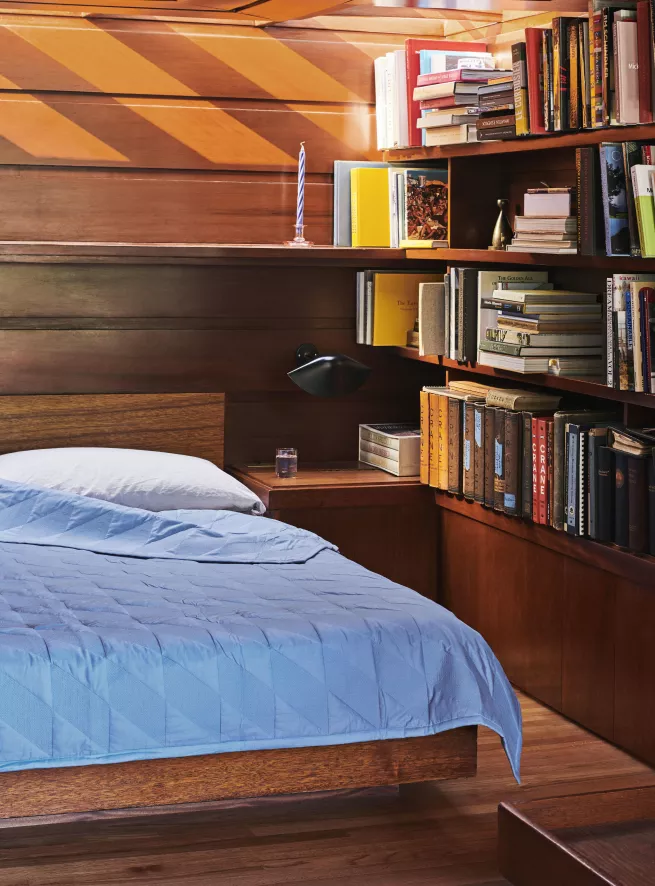 Hay Flare Kandelaar Small Stripe Light Blue With White 8 Hay Flare Kandelaar Small Stripe Light Blue With White - Afbeelding 8