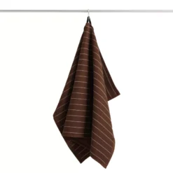 Hay Canteen Theedoek Chocolate Pinstripe