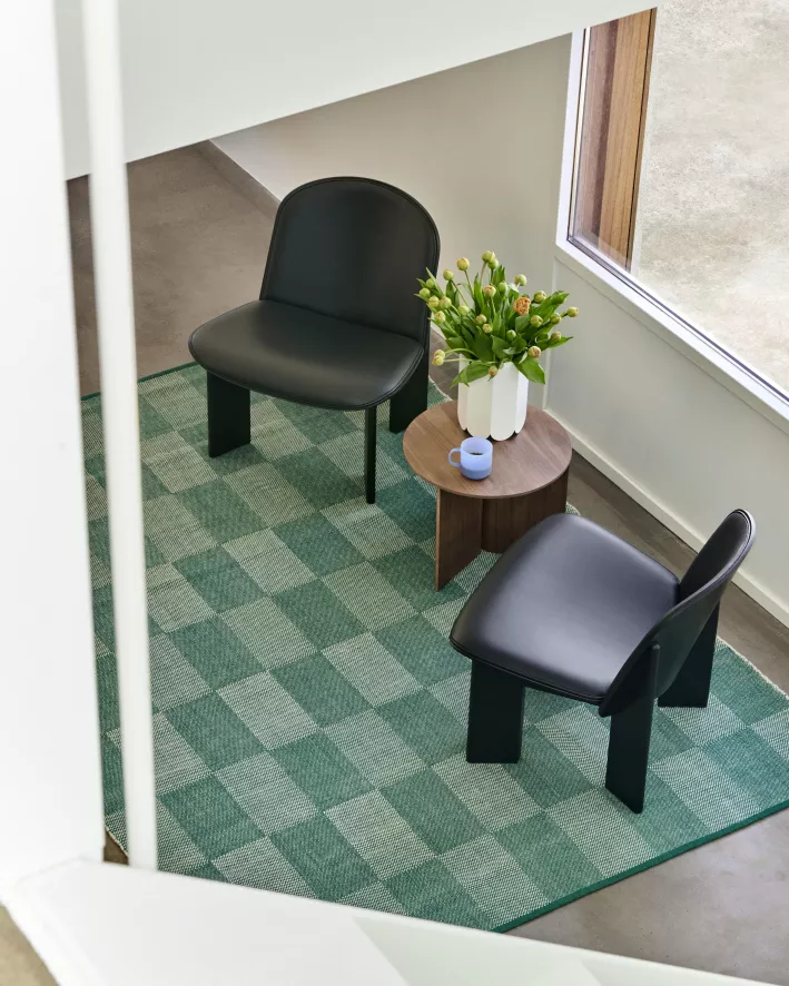 Hay Chisel Gestoffeerde Fauteuil Zwart Eiken, Sense Donker Bruin 9 Hay Chisel Gestoffeerde Fauteuil Zwart Eiken, Sense Donker Bruin - Afbeelding 9