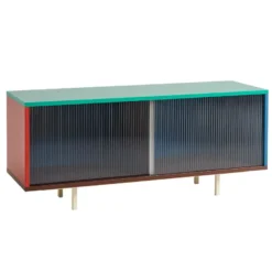 Hay Colour Cabinet Dressoir M Glass Doors Multi