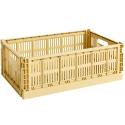 Hay Colour Crate Krat RE Opberger L Golden Yellow