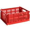 Hay Colour Crate Krat RE Opberger M Red