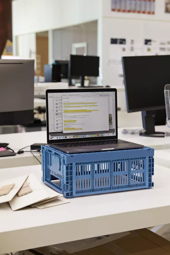 Hay Colour Crate Krat RE Opberger M Red 3 Hay Colour Crate Krat RE Opberger M Red - Afbeelding 3