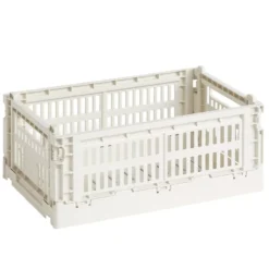 Hay Colour Crate Krat RE Opberger S Off-White