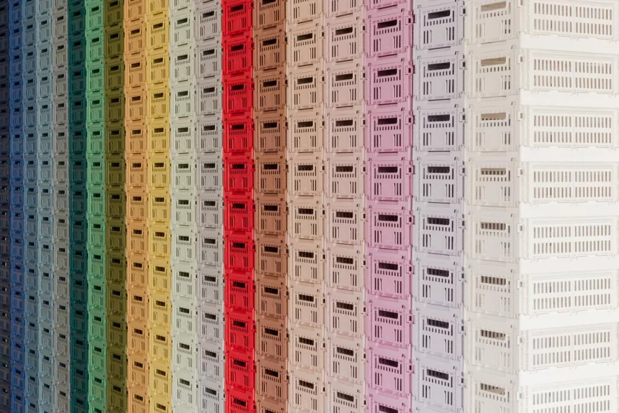 Hay Colour Crate Krat RE Opberger L Dark Blue 9 Hay Colour Crate Krat RE Opberger L Dark Blue - Afbeelding 9