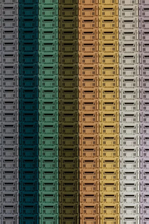 Hay Colour Crate Krat RE Opberger S Olive 7 Hay Colour Crate Krat RE Opberger S Olive - Afbeelding 7