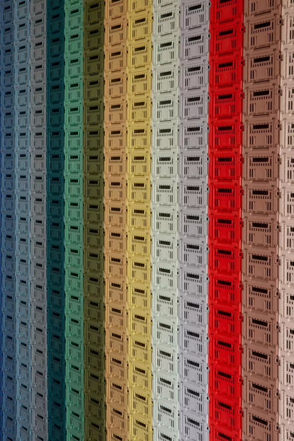 Hay Colour Crate Krat RE Opberger M Lavender 11 Hay Colour Crate Krat RE Opberger M Lavender - Afbeelding 11