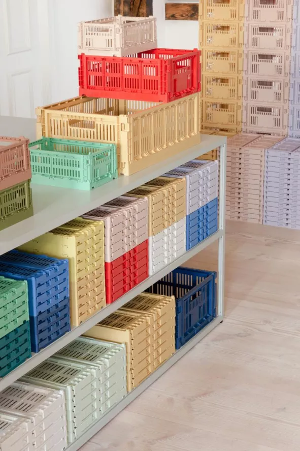 Hay Colour Crate Krat RE Opberger S Off-White 11 Hay Colour Crate Krat RE Opberger S Off-White - Afbeelding 11