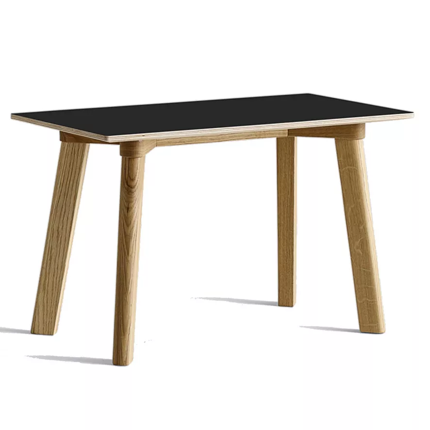 Hay CPH Deux 215 Eetbank 75 Met Gelakt Eiken Onderstel Inktzwart 11 Hay CPH Deux 215 Eetbank 75 Met Gelakt Eiken Onderstel Inktzwart - Afbeelding 11