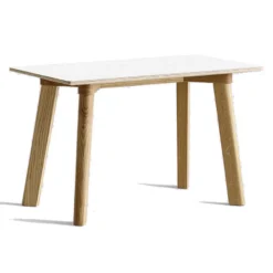 Hay CPH Deux 215 Eetbank 75 Met Gelakt Eiken Onderstel Parelwit