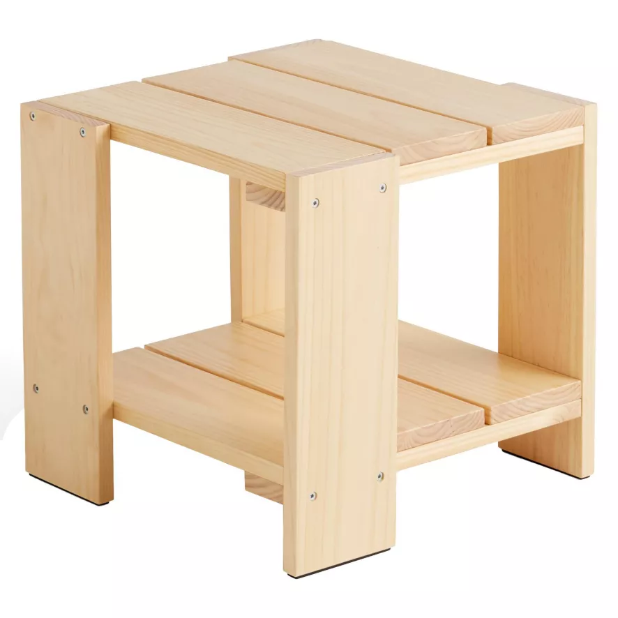 Hay Crate Bijzettafel Natural 1 Hay Crate Bijzettafel Natural