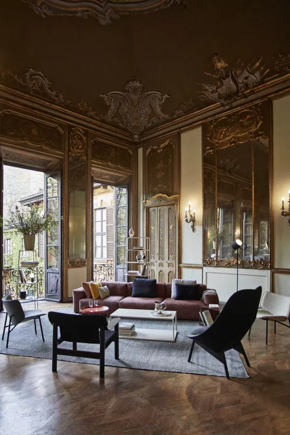 Hay Mags Soft Low Bank 3-zits Hallingdal 126 10 Hay Mags Soft Low Bank 3-zits Hallingdal 126 - Afbeelding 10