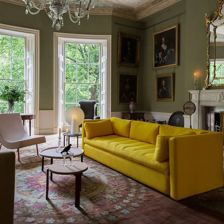 Hay Hackney Sofa 3-zits Bank Lola Navy 2 Hay Hackney Sofa 3-zits Bank Lola Navy - Afbeelding 2