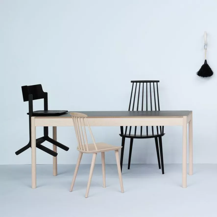 Hay J77 Stoel Gelakt Beuken, Slate Blue 7 Hay J77 Stoel Gelakt Beuken, Slate Blue - Afbeelding 7